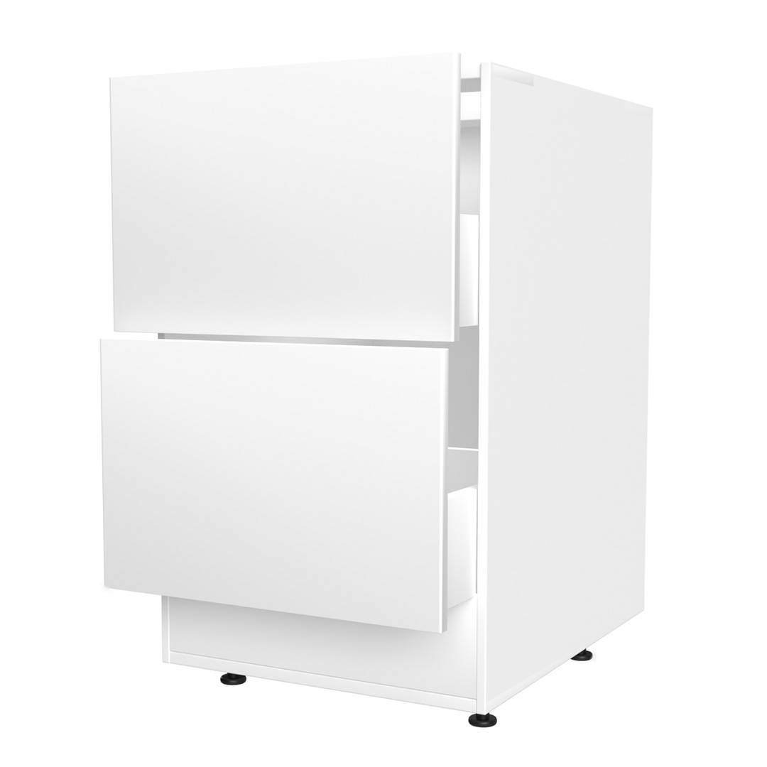 2 drawer Unit White