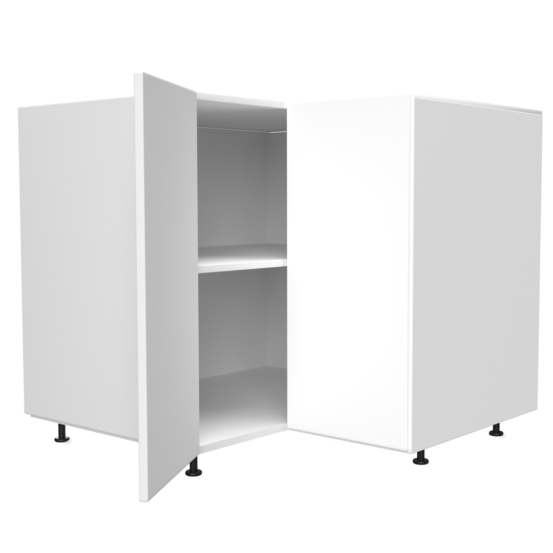 Cabinet Base Corner 900 White