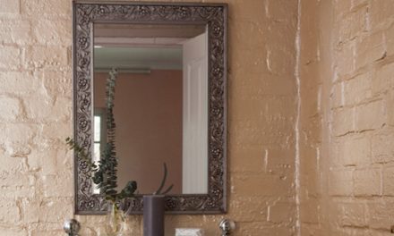 How to make an antique-look mirror frame from cornicing