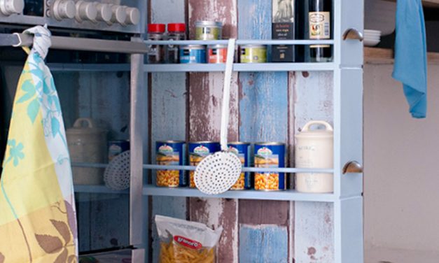 How to make a space-saving spice rack