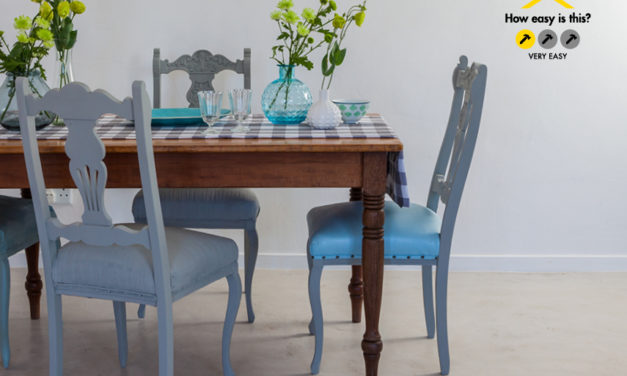 How to paint fabric with chalk paint