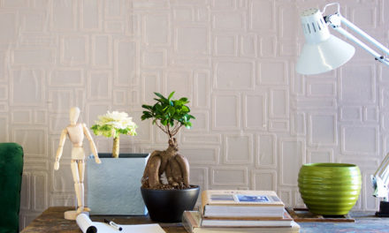 How to make a feature wall with paintable wallpaper