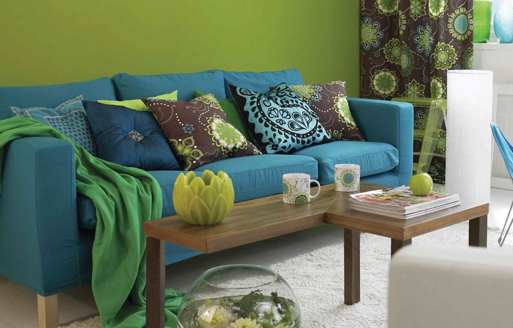 How to use bright colours in your interior