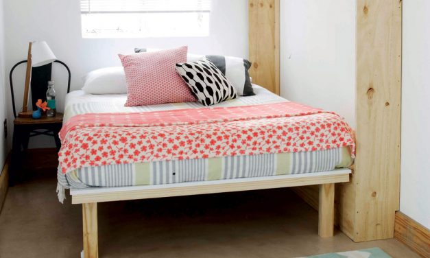 How to make a foldaway bed