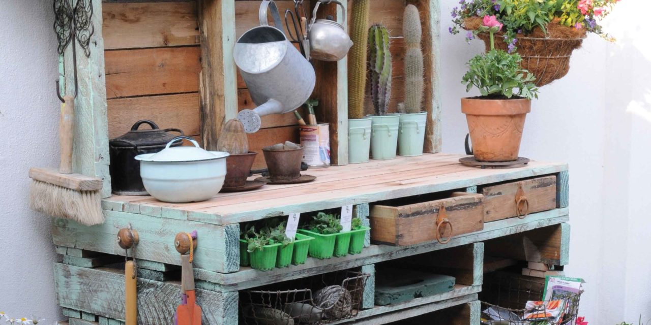 How to make your own potting table