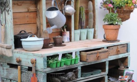 How to make your own potting table