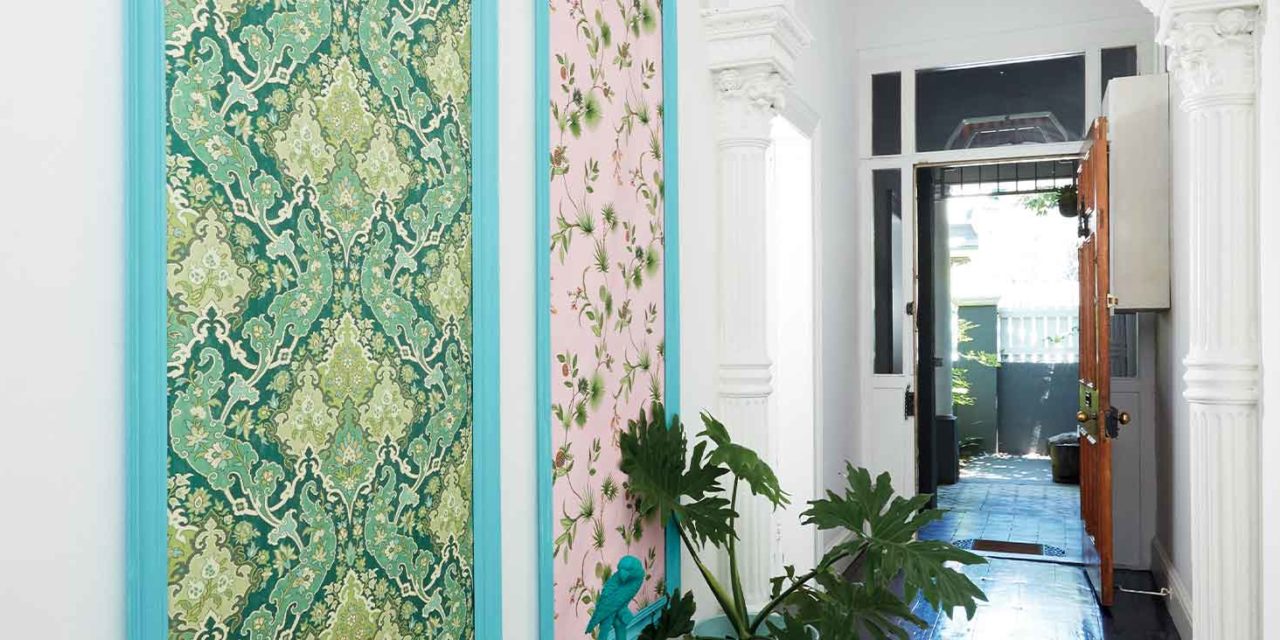 How to make decorative wall panels for your entrance