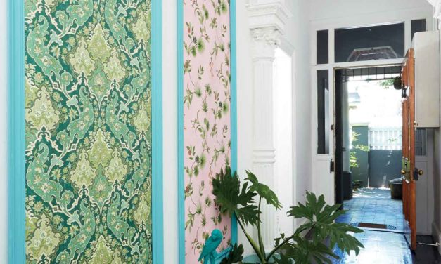 How to make decorative wall panels for your entrance
