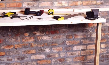 How to build a foldaway work bench