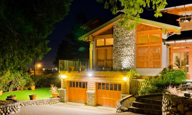 How to set up outdoor lighting for beauty and security