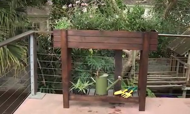 How to make a balcony planter