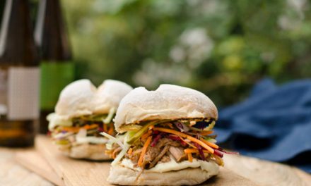 How to make spiced pulled-pork buns with crunchy fennel coleslaw