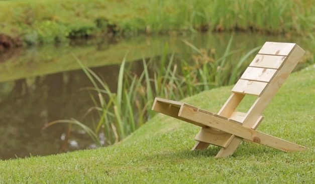 Make a portable camping chair
