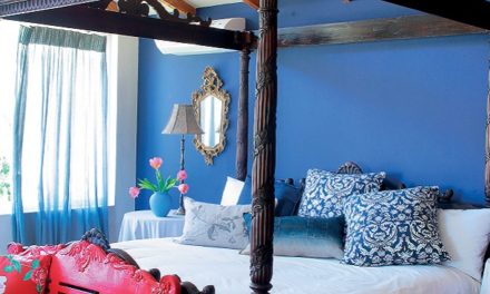 How to paint interiors with cool blues