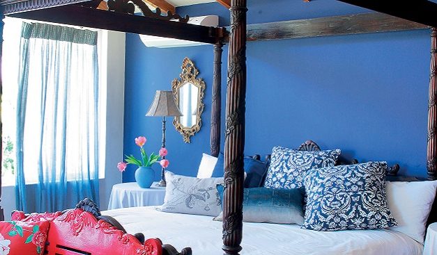 How to paint interiors with cool blues