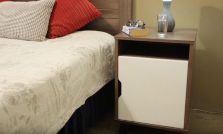 How to assemble the Walnut Bedroom Pedestal