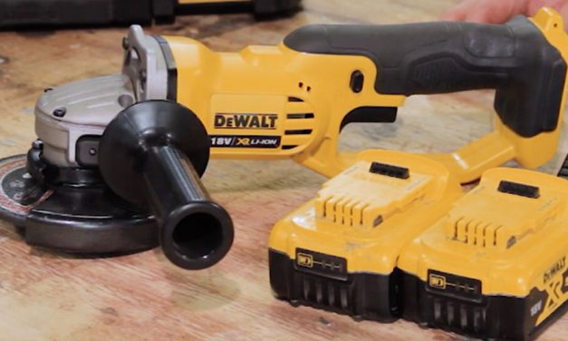 Product Review: Dewalt 18V cordless angle grinder