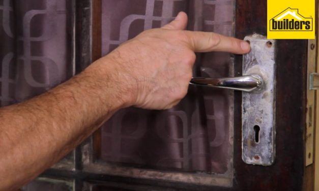 How to change a door handle