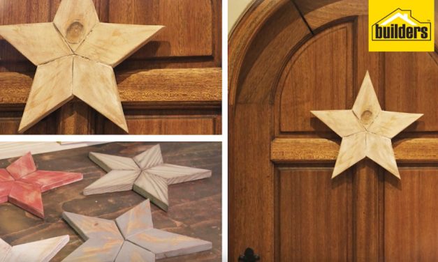 How to make a wooden Christmas star