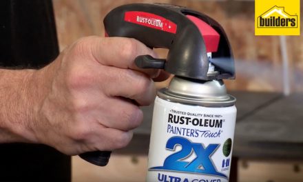 Product Review: Rust-oleum comfort grip spray gun trigger