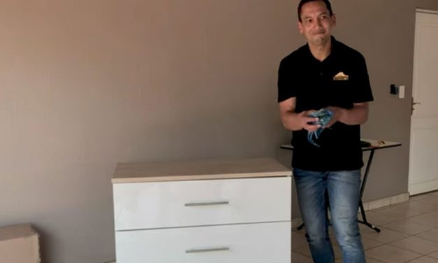 How to assemble a chest of drawers at home