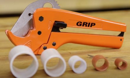 How to use a PVC pipe cutter