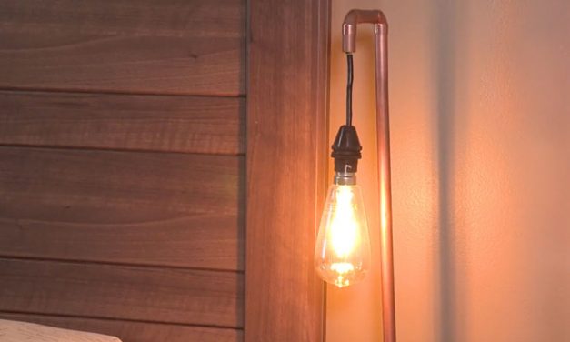 How to Make a Copper Pipe Lamp