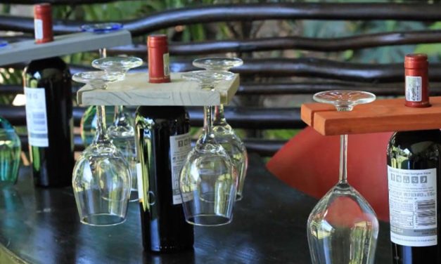 How to make a wine caddy