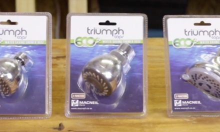 Product Review: Triumph water-saving shower rose range