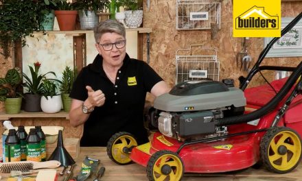 How to service a petrol lawnmower