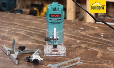 Product Review: Ryobi TR 50A Industrial Laminate Trimmer