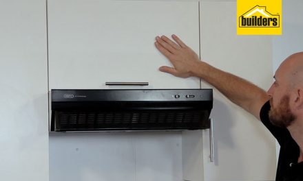 How to assemble an extractor fan cupboard