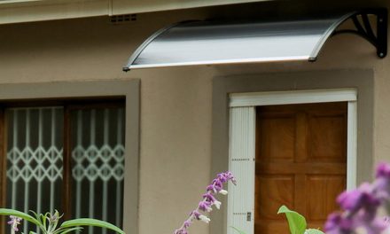 How to install an awning over your door