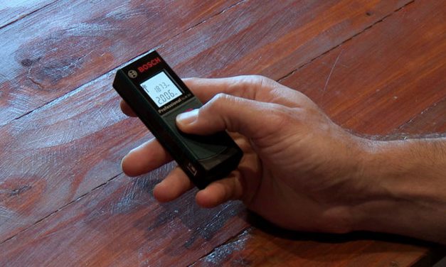 How to use the Bosch GLM 20m laser measurer