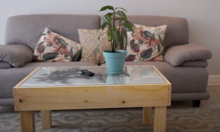 How to make a decorative art table
