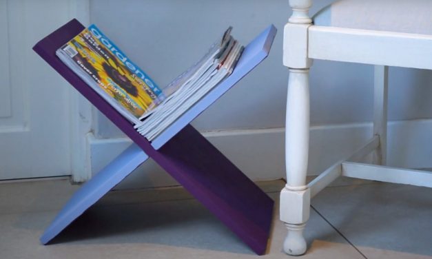 How to make a magazine holder