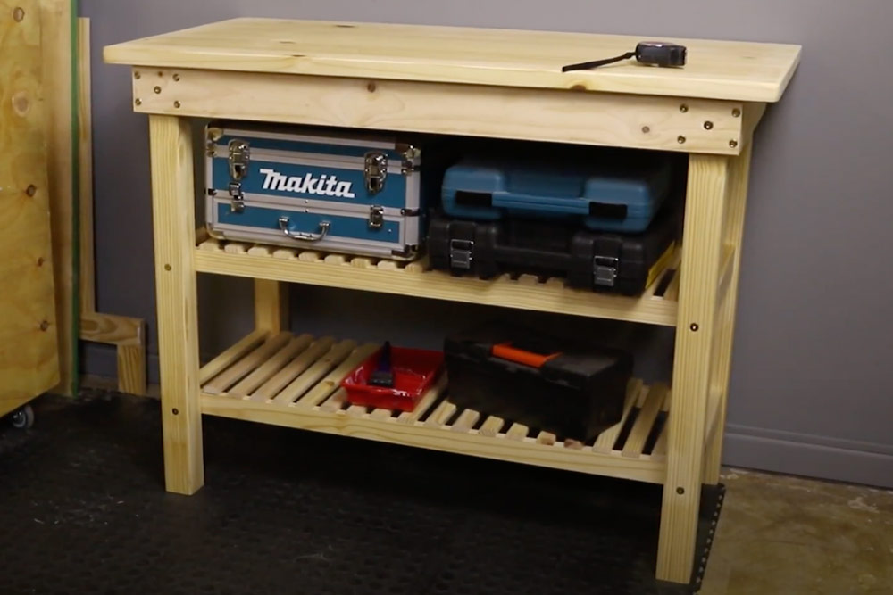 how to assemble a workbench