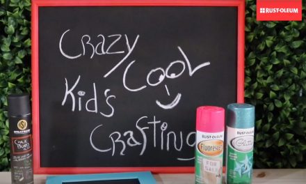 How to make a chalk board