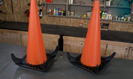 Reflect-O-Site safety rebound cone