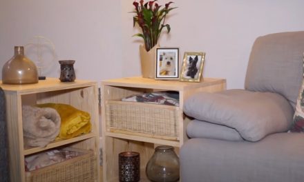 How to Make a Coffee Table with Baskets