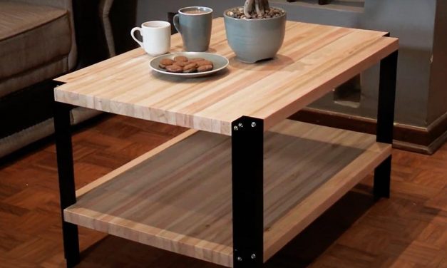How to Make a Coffee Table Using Angle Iron