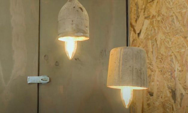 How To Make Hanging Cement Light Fixtures