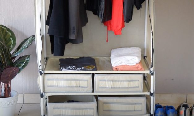 How To Assemble a 4 Drawer Hanging Wardrobe