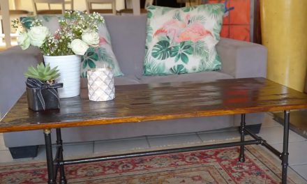 How To Make a Rustic Coffee Table