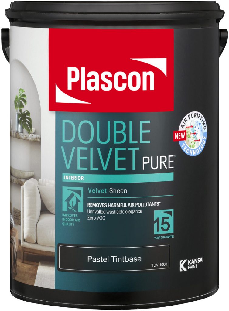 Plascon Double Velvet Pure With Air Purifying Technology Diy Blog