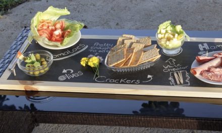 How to Make a DIY Chalkboard Serving Tray