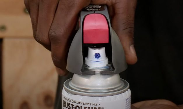 The Rustoleum Comfort Grip Makes Spray Painting With An Aerosol Can Easy