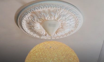 DIY Install Your Own Ceiling Crown / Medallion
