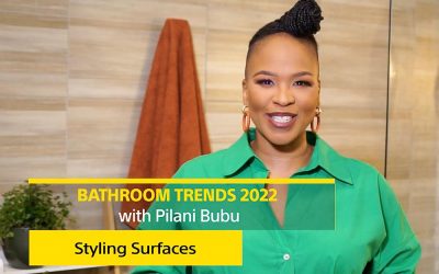 Bathroom Trends 2022 | Styling surfaces