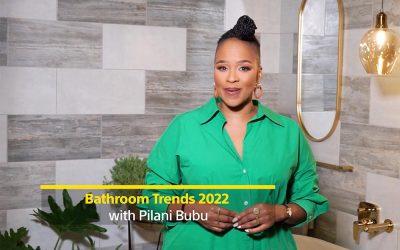 Five key bathroom trends for 2022